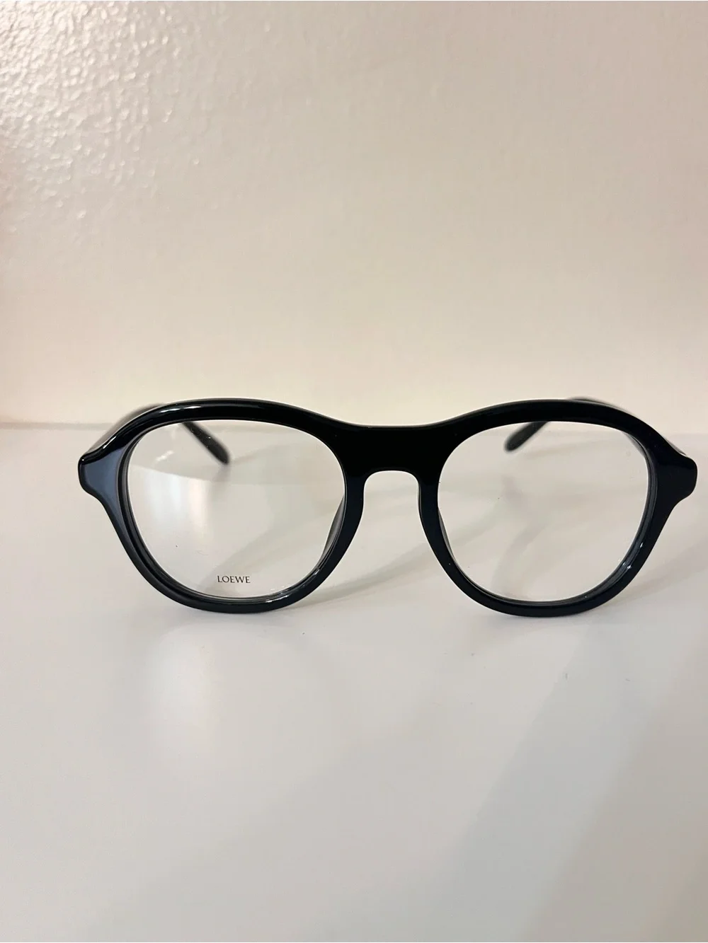 Loewe Black Round-Edge Eyeglasses